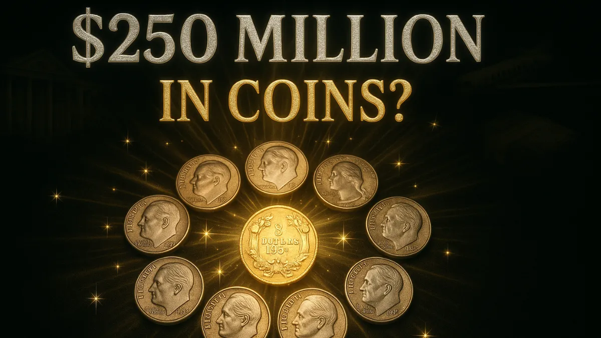10 Rare Coins Worth $250 Million Could Change Your Life Overnight