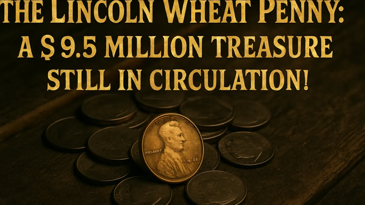 The Lincoln Wheat Penny: A $9.5 Million Treasure Still in Circulation!