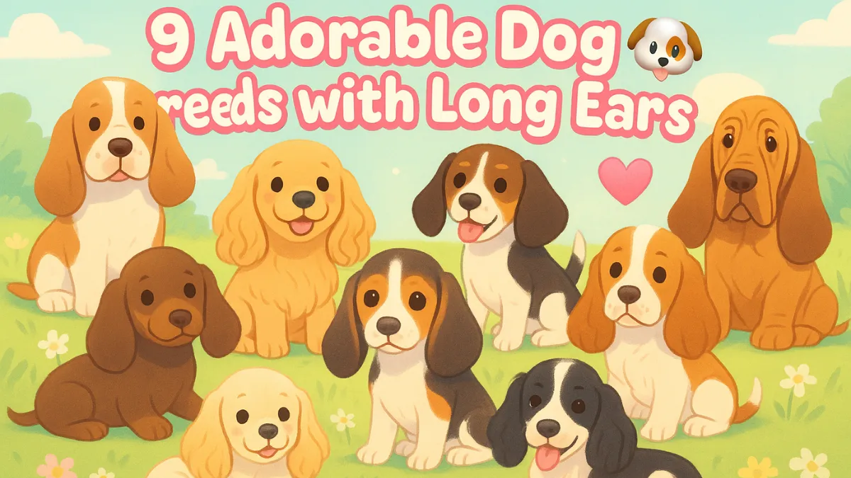 9 Adorable Dog Breeds with Long Ears