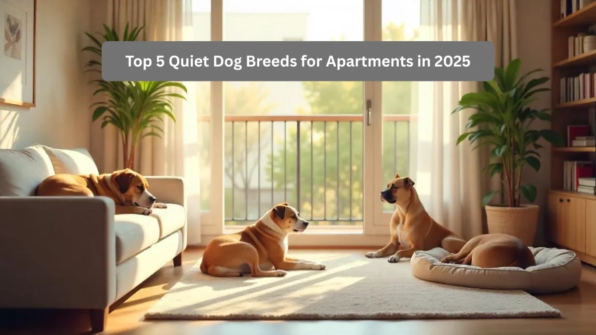 Top 5 Quiet Dog Breeds for Apartments in 2025