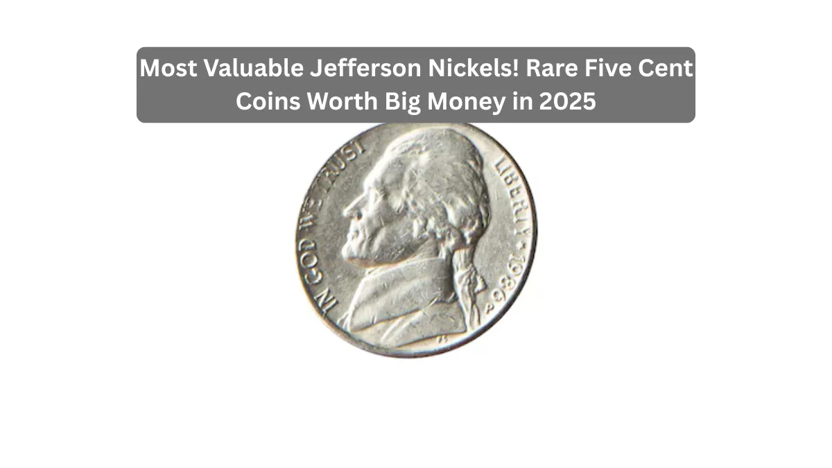 Most Valuable Jefferson Nickels! Rare Five Cent Coins Worth Big Money in 2025