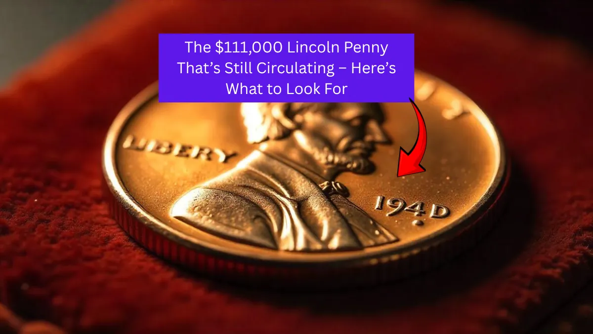 The $111,000 Lincoln Penny That’s Still Circulating – Here’s What to Look For