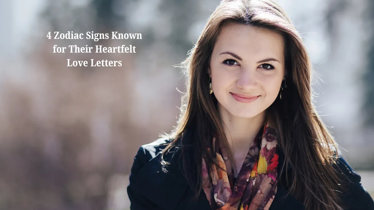 4 Zodiac Signs Known for Their Heartfelt Love Letters
