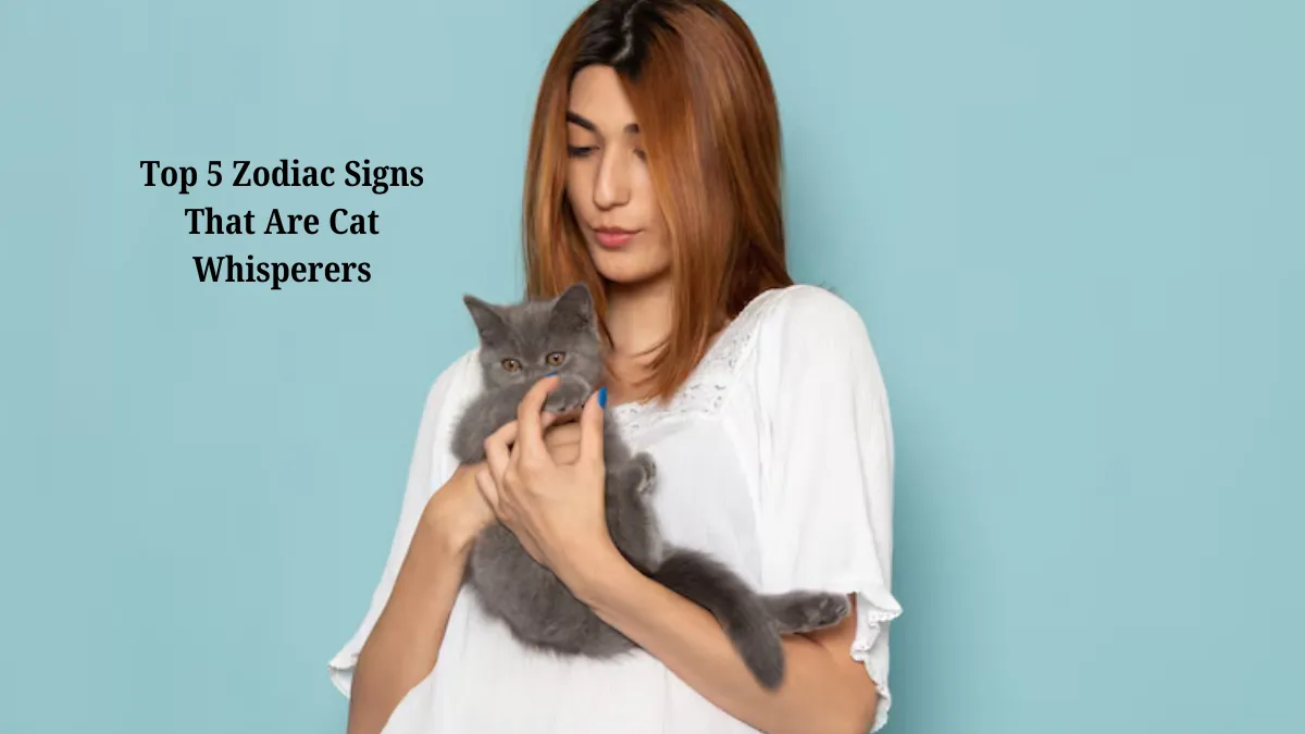 Top 5 Zodiac Signs That Are Cat Whisperers