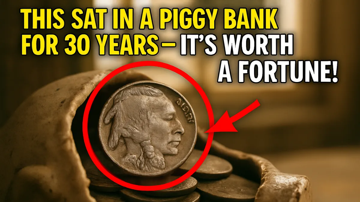 The Buffalo Nickel That Sat in a Piggy Bank for 30 Years