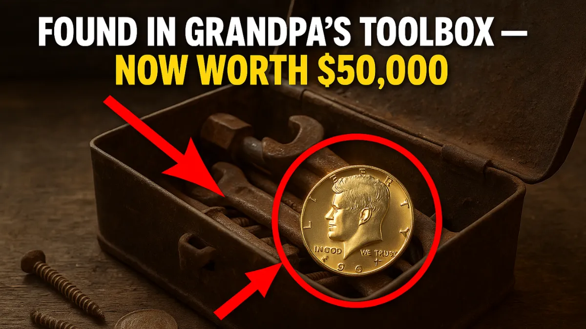Found in Grandpa’s Toolbox: The Kennedy Coin That’s Now Worth Over $50,000