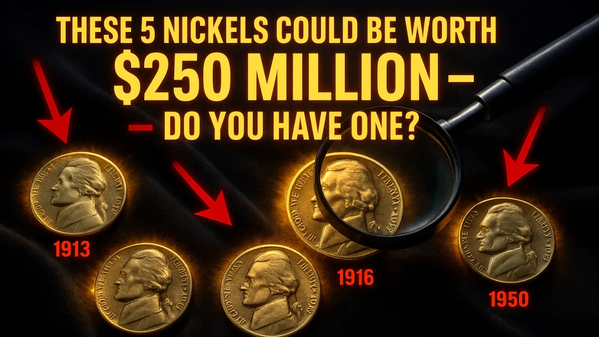 These 5 Nickels Could Be Worth $250 Million