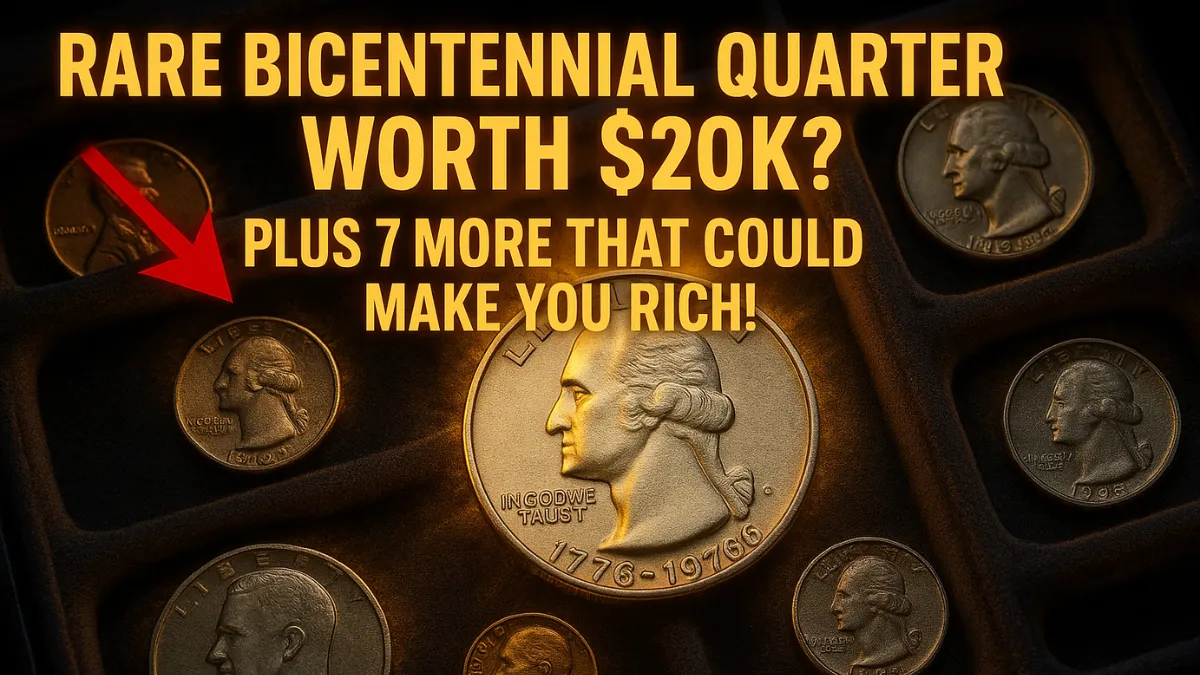 Rare Bicentennial Quarter Has Nearly $20K Value — Plus 7 More Worth Thousands