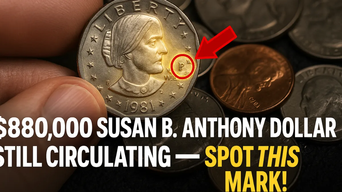 $880,000 1981 Susan B. Anthony Dollar Still in Circulation — Here’s the Mark to Look For